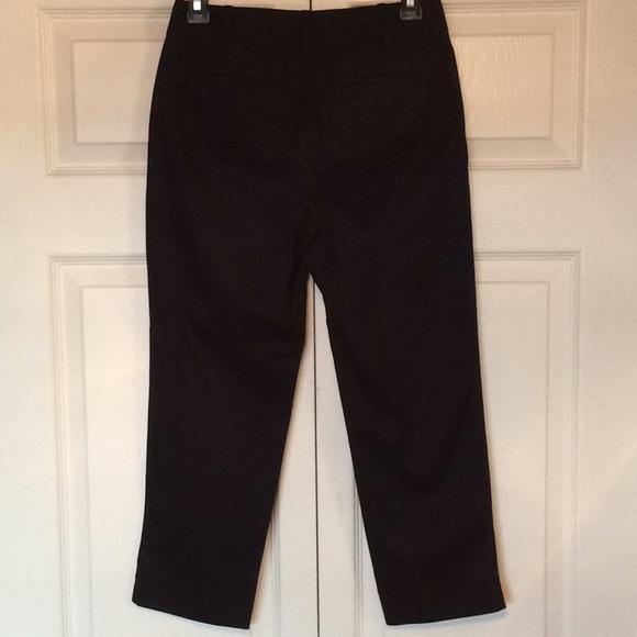 Talbots petite navy blue capris, size 0. - Picture 2 of 3